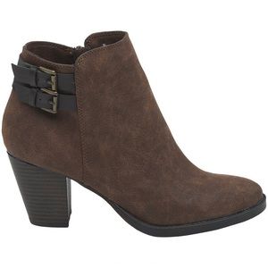Sugar Ellie Ankle Boots Almond Brown